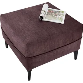 Jockenhöfer Hocker Novara 65 x 46 x 65 cm Polyester Lila