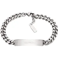 Emporio Armani Armband Edelstahl silber EGS3304040 Größe 18