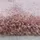 Ayyildiz Teppiche Fluffy 3500 Hochflorteppich Ø 200 cm rosa