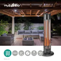 Nedis HTPA20EBK Terrassenheizer