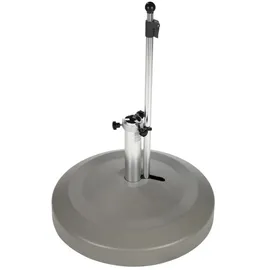 nertes gmbh Rollsockel Aluminium Edelstahl 150 kg Grau