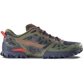 La Sportiva Bushido III Herren Cypress / Mountain Red 40