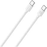 Realpower Kabel USB-C/USB-C 1.0m weiß