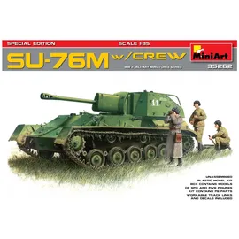 Mini Art MiniArt 35262 SU-76M w/Crew Special Edition