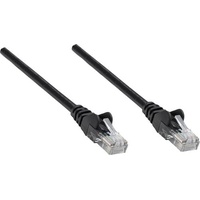 Intellinet Network Solutions Intellinet 347440 RJ45 Netzwerkkabel, Patchkabel CAT 5e U/UTP 0.25m Schwarz