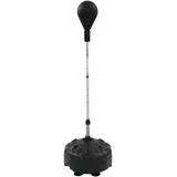 Punchingball Boxstand 120-160CM, 90° Rückprallwinkel Höhenverstellbar Standboxsack-Boxstand Erwachsene Boxsack Speed Boxtasche mit Ständer für Stressabbau Zuhause Fitnessstudio MMA-Training Boxen