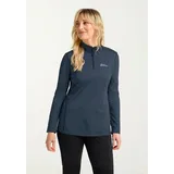 Jack Wolfskin Stehkragenpullover Blau XXL