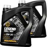 2x5l Mannol Legend 504/507 0w30 Motoröl Passend Für Vw 504 / 507.00 Bmw Ll 04 C3: