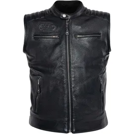 John Doe Storm Lederweste schwarz 5XL - Motorradbekleidung - Chopper Motorradbekleidung