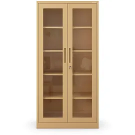 Jan Nowak Aktenschrank 185 x 90 x 40 cm Beige