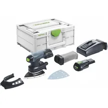 Festool DTSC 400-Basic Akku Deltaschleifer 18 v 100 x 150 mm Brushless + 1x Akku 3,0 Ah + Ladegerät + Systainer