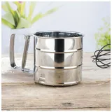 Chefware Edelstahl-Mehlsieb - (B)15,5 x (H)10,5 x (T)9,5 cm