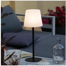 MARELIDA LED Garten Tischlampe Schwarz