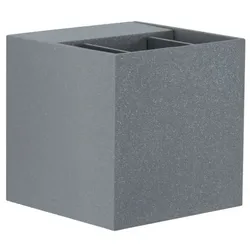 Paulmann 18000 Wandaufbauleuchte LED Cybo eckig 2x3W grau 80x80mm