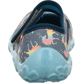 superfit Hausschuh Einhorn Blau 30