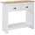 KADIMA DESIGN Konsolentisch 85x35x76 cm Weiß / Eiche