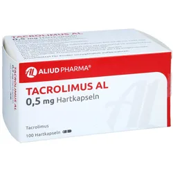 Tacrolimus AL 0,5 mg Hartkapseln 100 St