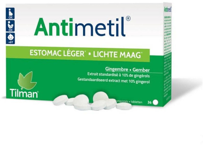 Antimetil® Estomac léger 36 pc(s) comprimé(s)