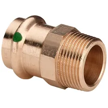 Viega Sanpress Übergangsstück 18 mm x 1/2 Siliziumbronze,