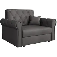 Mirjan24 Schlafsofa, Graphit, Textil, Kiefer, 1-Sitzer, Rechteckig, 116x85x98 cm, Wohnzimmer, Sofas & Couches, Schlafsofas