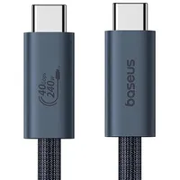 Baseus Usb-c-auf-usb-c-datenkabel 1 M 240w - Black