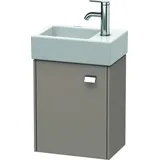 Duravit Waschtischunterschrank wandhängend „Brioso“ 36,4 × 44,2 × 23,9 cm, in Basalt Matt