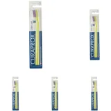 Curaprox Zahnbürste CS 1560 Soft - Handzahnbürste für Erwachsene mit 1560 Soft CUREN Borsten - Zufällige Farbe (Packung mit 5)