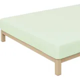 schlafgut Premium Baumwolle 90 x 190 - 100 x 220 cm green light