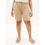 Tommy Hilfiger Curve Chino-Shorts Beige 54