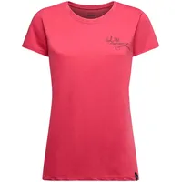 La Sportiva Climb Flower Kurzarm-t-shirt - Rosebay - XS