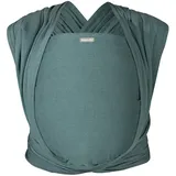 Hoppediz Frühchentuch, Baby Tragetuch für Frühgeborene, extra schmal, ergonomisch ab Geburt, inkl. bebilderter Anleitung, Design Forest, 5,40 x 0,45 m