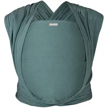 Hoppediz Frühchentuch, Baby Tragetuch für Frühgeborene, extra schmal, ergonomisch ab Geburt, inkl. bebilderter Anleitung, Design Forest, 5,40 x 0,45 m