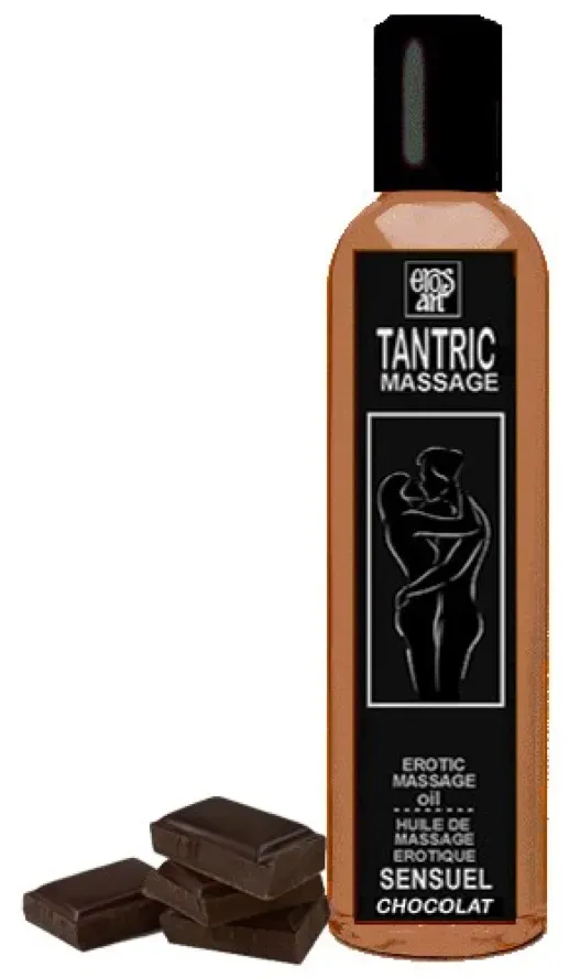 EROS-ART - NATÜRLICHES TANTRISCHES MASSAGEÖL UND SCHOKOLADENAPHRODISIAKUM 30 ML
