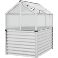 Vitavia Zola Frühbeet Alu Silber HKP 4 mm 1,00 m2