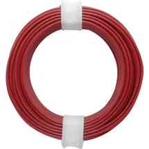 Donau Elektronik 105-0 Schaltdraht 1 x 0.20 mm2 Rot 10 m