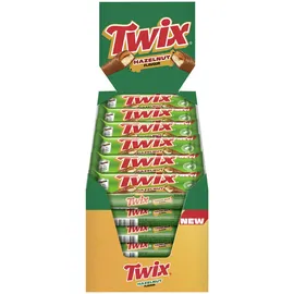 Twix Haselnuss 30x46g Schokoriegel, Keks & Karamell mit Schokoladenüberzug