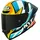 KYT TT-Revo Tati Replica Weiß/Hellblau/Gelb XL