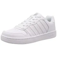 K-Swiss Court Palisades Herren Turnschuh, White Gray, 44.5 EU