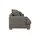 Soho Sessel Franka Webstoff 136 x 87 x 103 cm Braun mit Kissen