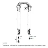 RockShox BoXXer C1 29 Zoll 2019  Rot