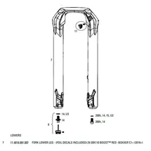 RockShox BoXXer C1 29 Zoll 2019  Rot
