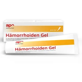 apodiscounter Hämorrhoiden Gel