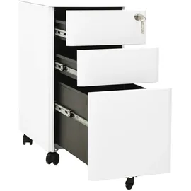 vidaXL Aktenschrank 30x45x59 cm weiß