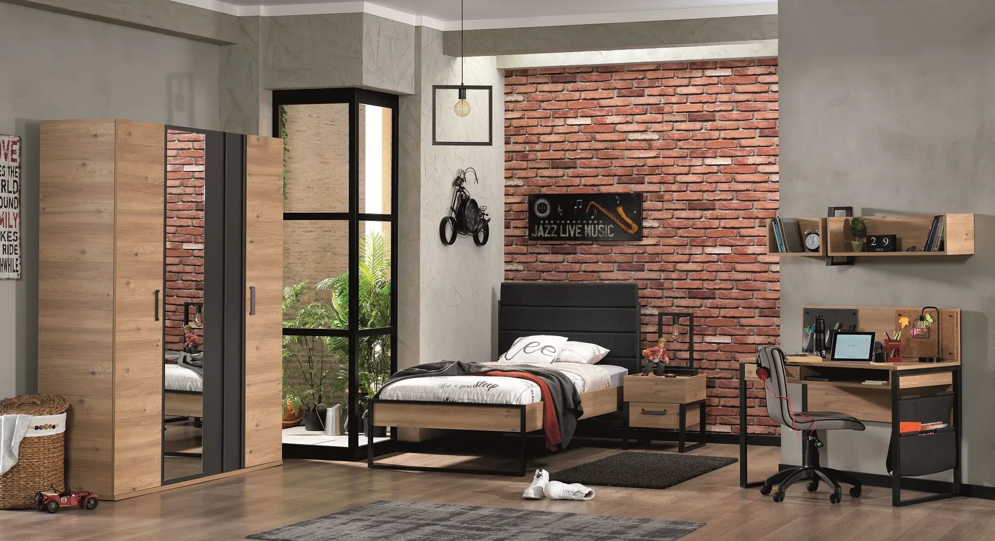 Infantil ALMILA Irony Kleiderschrank