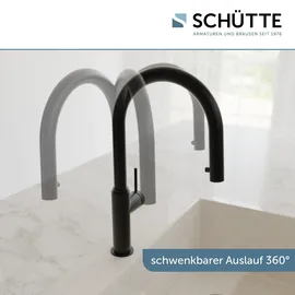 Schütte Blackpool Einhebelmischer Schwarz