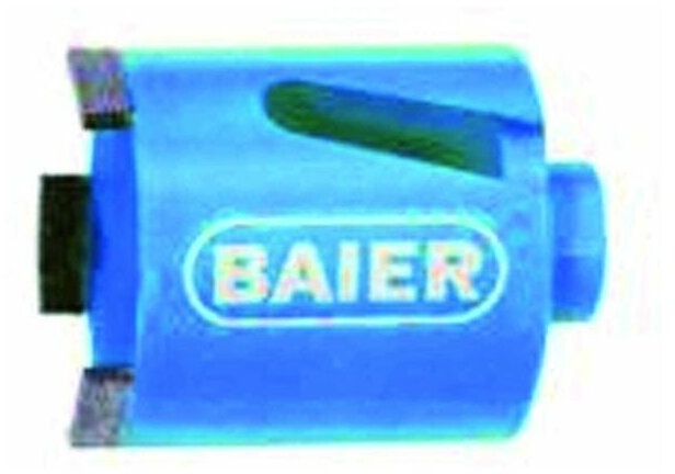 Baier Diamanttrockenbohrkrone 82mm für hartes Gestein (blau)