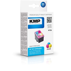 KMP H136 kompatibel zu HP 301 CMY