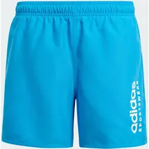 adidas Sportswear Essentials Logo CLX Kids Badeshorts Bright Blue / White 116    