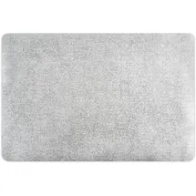 Excelsa Set mit 6 Tischsets, PVC-Kunststoff, 43 x 30 cm, Silber