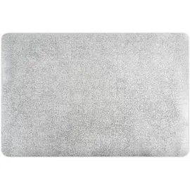 Excelsa Set mit 6 Tischsets, PVC-Kunststoff, 43 x 30 cm, Silber